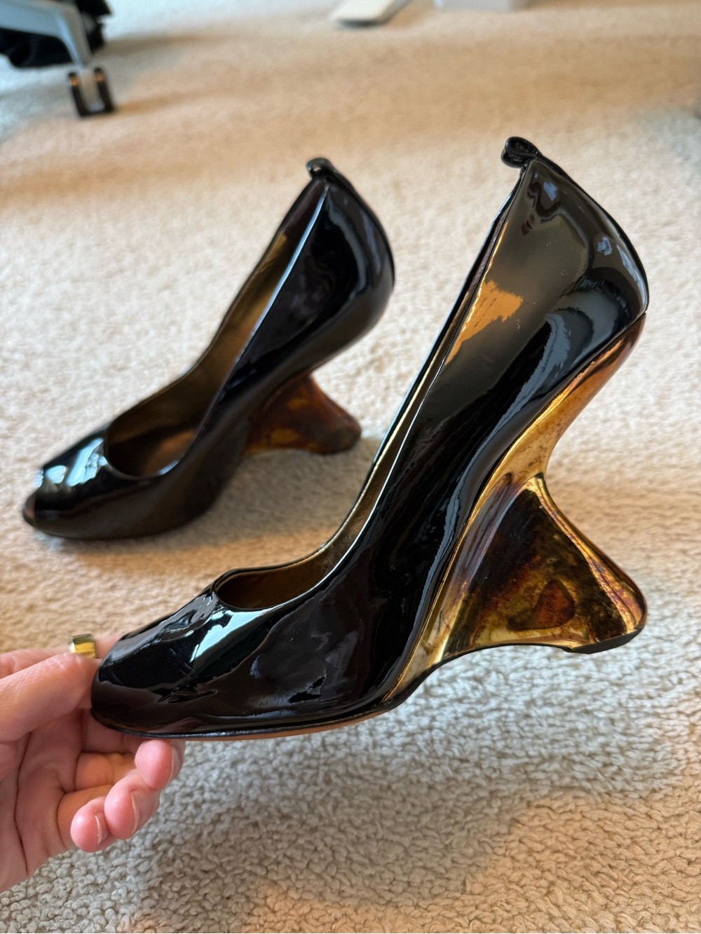 Stunning Sculptural Wedges